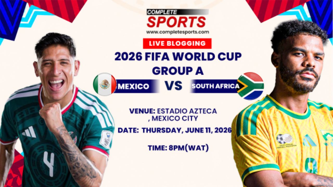Mexico Vs South Africa Live Blogging – 2026 FIFA World Cup (Matchday 1; Group A)