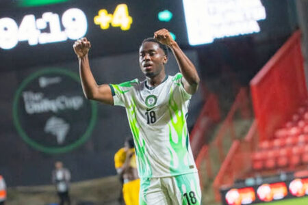 Owen Oseni Reflects On Historic Super Eagles Bow At Unity Cup
