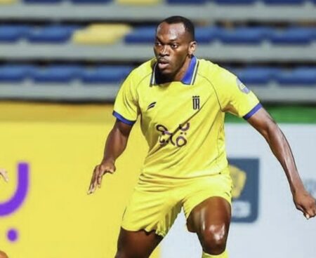 Ex-Super Eagles Striker Simy Set For ‘The Homecoming’ Event To Celebrate Remarkable Saudi Season Simy Nwankwo in action for Al-Orobah during the 2025/2026 Saudi First Division season