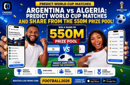 Argentina vs Algeria: Predict World Cup Matches and Share from the 550M Prize Pool