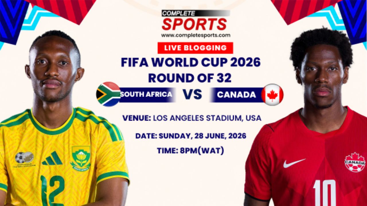 Live Blog: South Africa vs. Canada – FIFA World Cup 2026 Round of 32