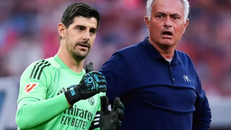 Courtois: My Relationship With Mourinho Has Always Been Good