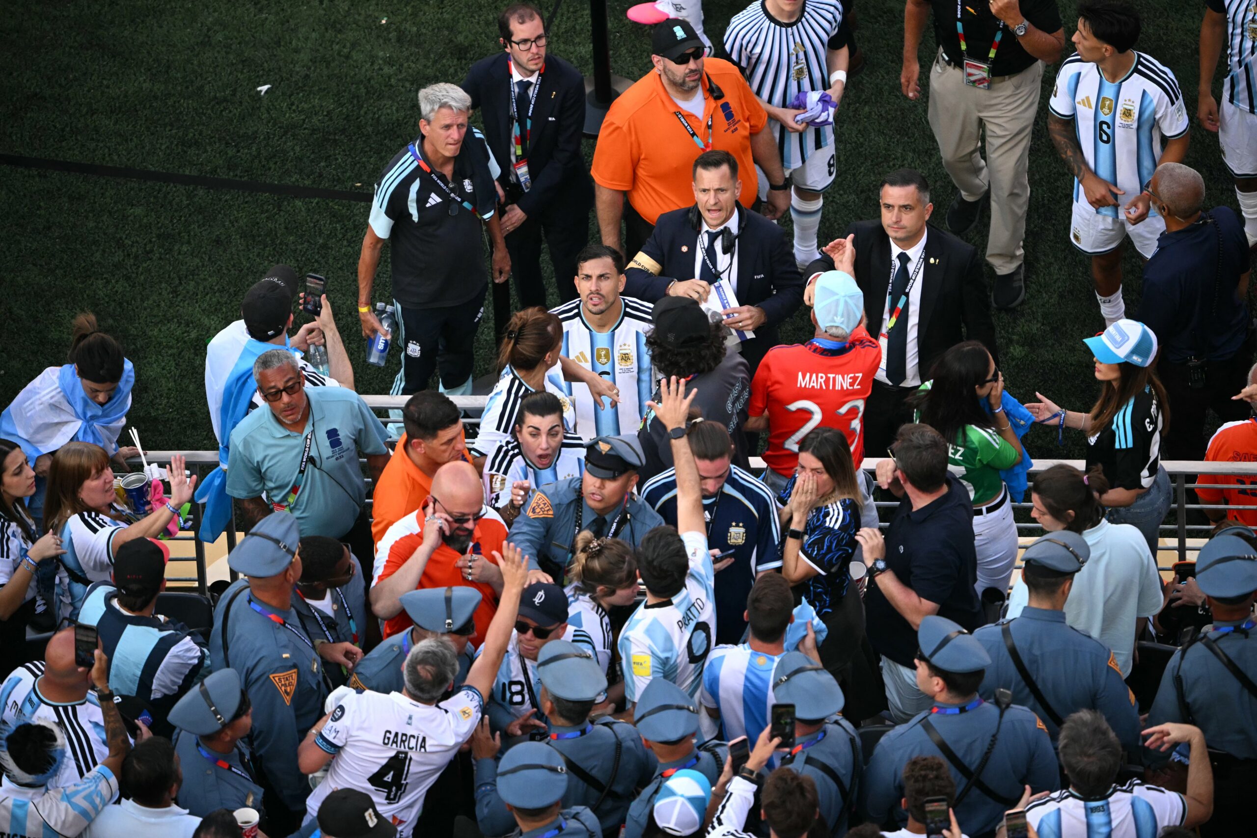 Families Of Argentina Players Detained by Police After World Cup 2026 Brawl
