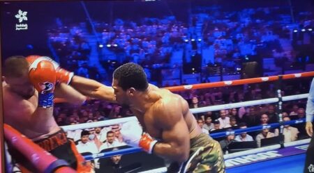 Joshua Floors Prenga In Round Two After Surviving Early Knockdowns