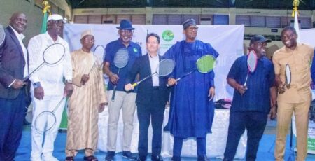 Japan Donates Training Equipment To Badminton Federation Of Nigeria