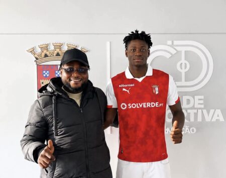 Portuguese Club Sporting Braga Sign Nigerian Defender From Inter Lagos