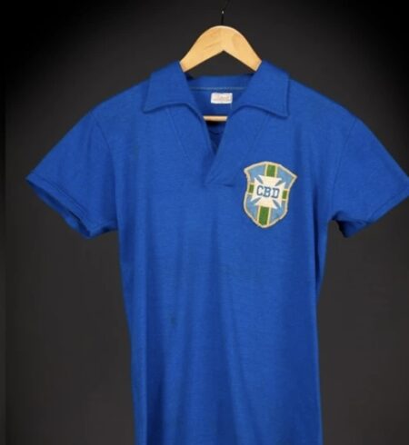 Pele’s 1958 World Cup Final Shirt Sells For $4.9m