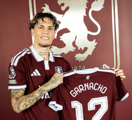 OFFICIAL: Garnacho Joins Aston Villa On Loan