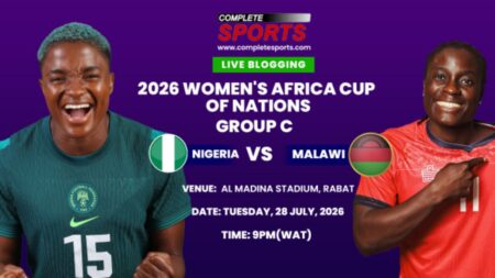 Nigeria Vs Malawi Live Blogging – WAFCON 2026 (Group C, Matchday 1) nigeria-vs-malawi-women-africa-cup-of-nations-wafcon -2026-live-blogging-super-falcons-the-scorchers-al-madina-stadium-rabat-live-commentary-morocco-2026