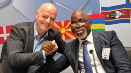 Pinnick Backs Infantino’s Plan To Sell 20% World Cup Stake