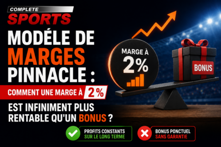 Modèle de Marges Pinnacle : Comment une marge à 2 % est infiniment plus rentable qu’un bonus ? Modèle de Marges Pinnacle - Comment une marge à 2 % est infiniment plus rentable qu'un bonus