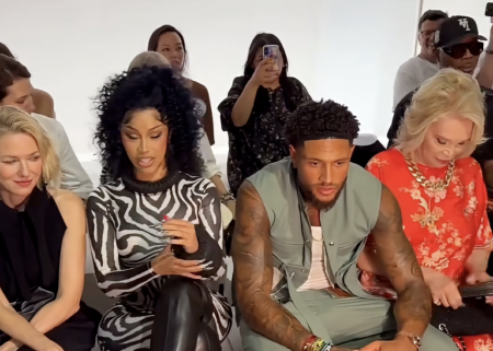 Okoye, Cardi B Spotted Together At Paris Fashion Week
