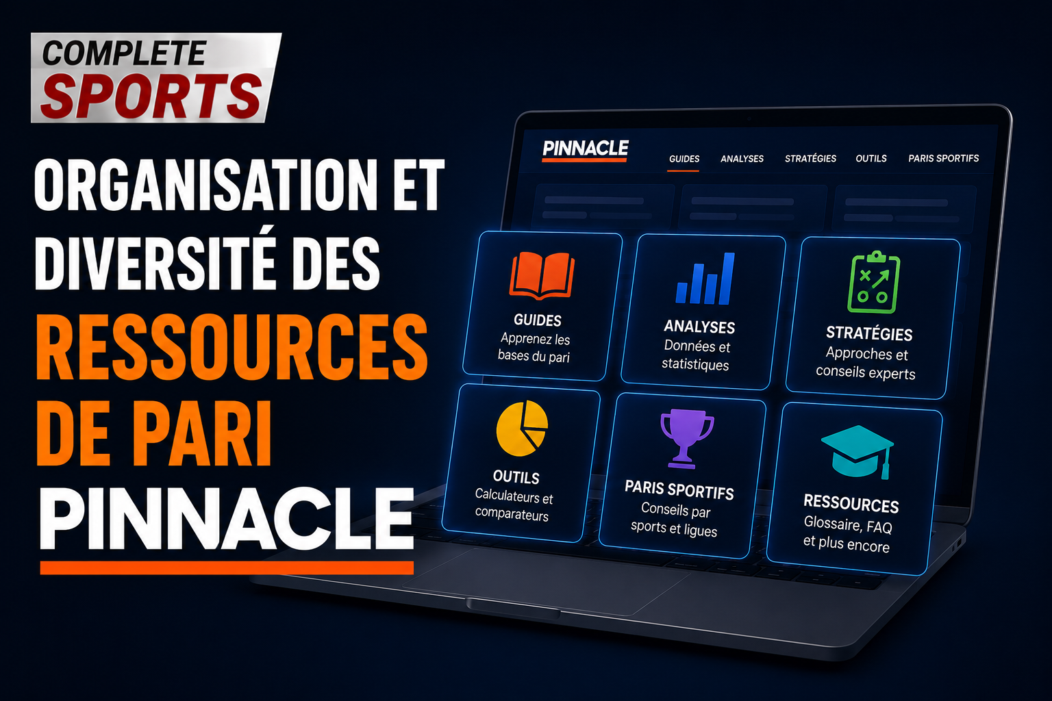 Organisation et diversité des Ressources de Pari Pinnacle