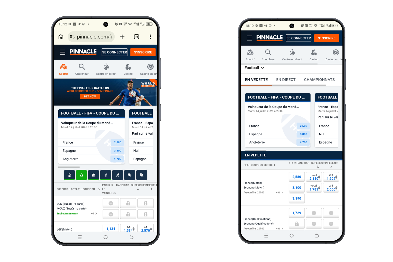 Pinnacle Sportsbook - Le Paradis des Paris sur le Football
