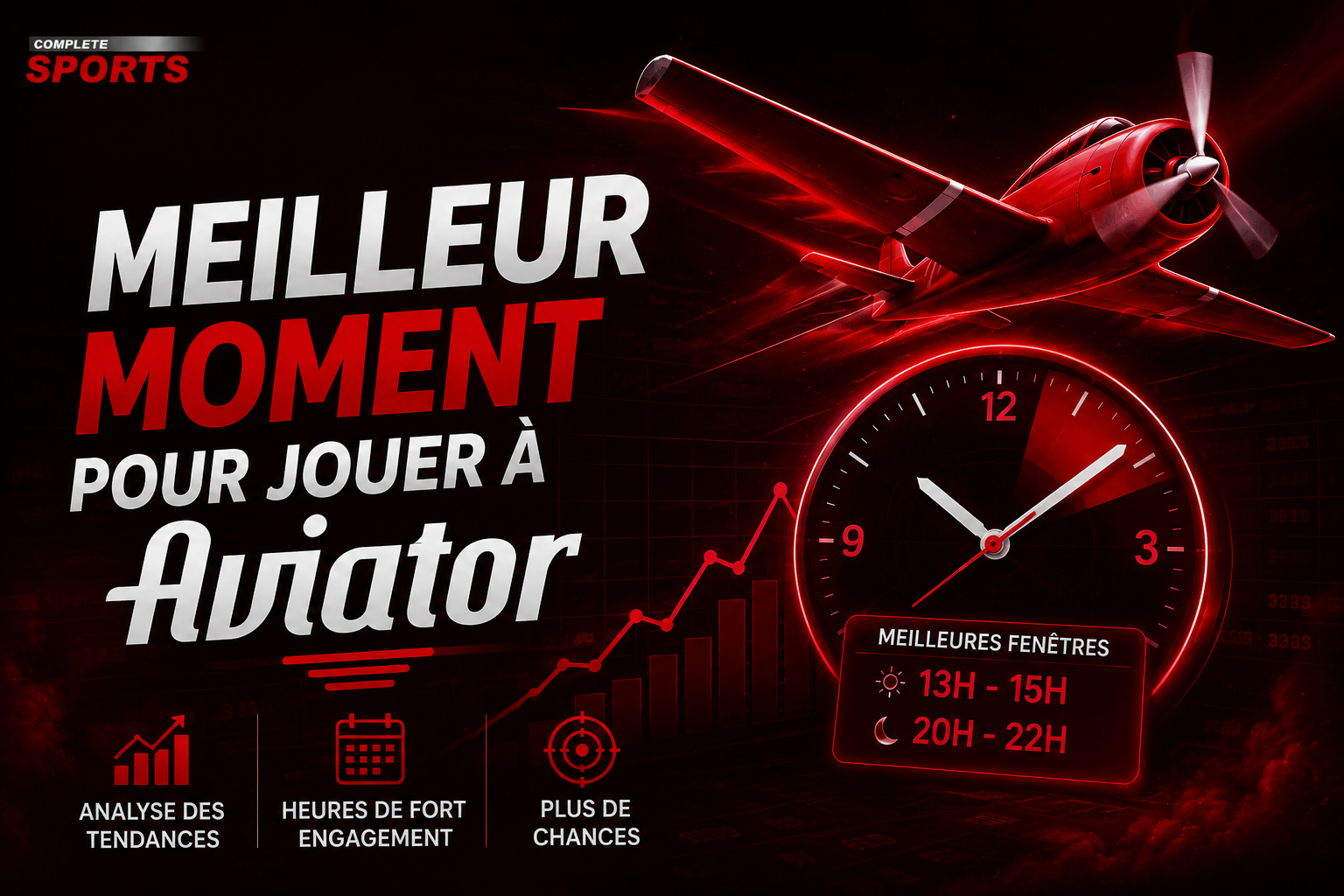 Voici le meilleur moment pour profiter du jeu Aviator