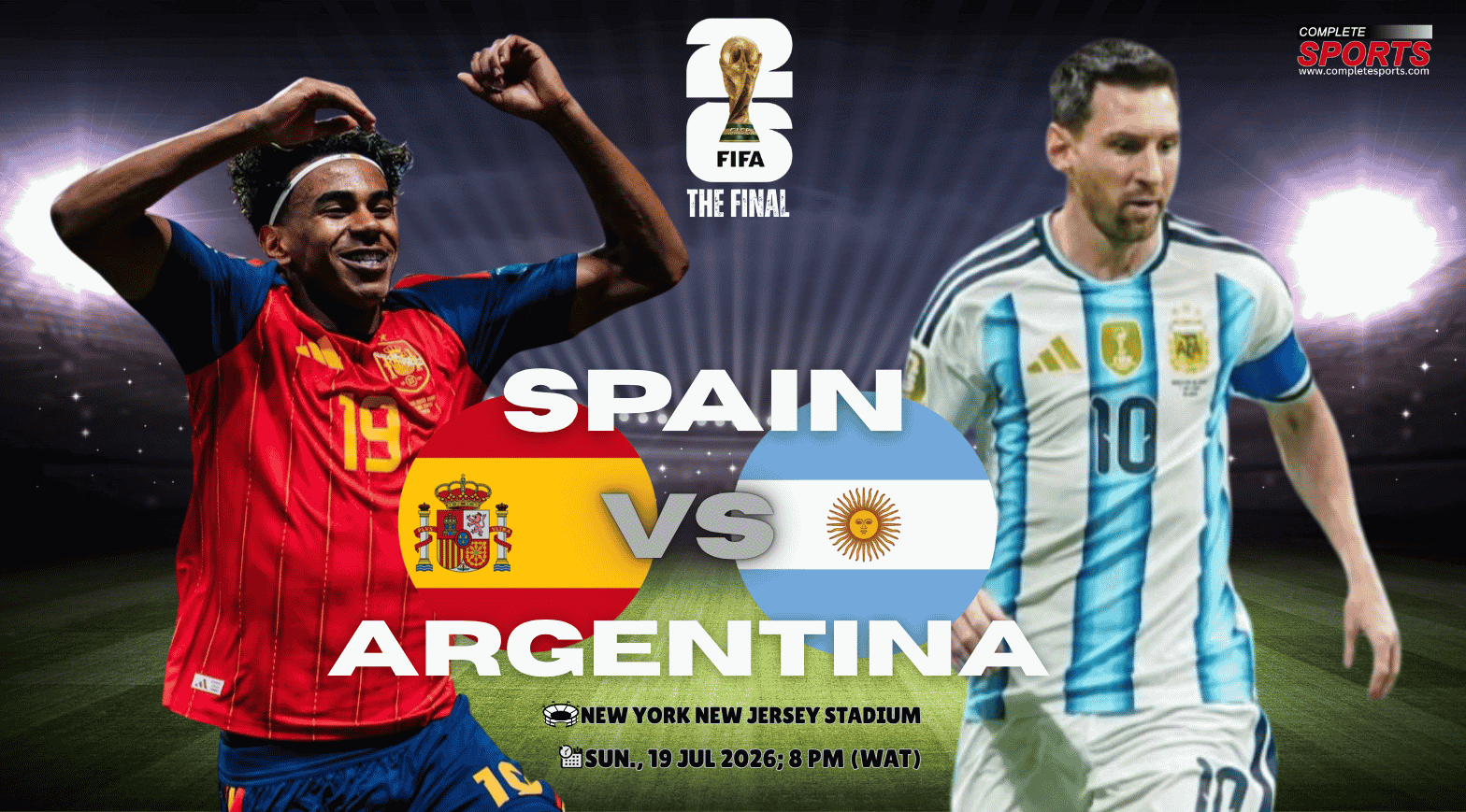World Cup 2026: Who Wins — Spain or Argentina? —Odegbami