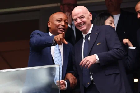 CAF President Backs Infantino For FIFA Re-Election Despite Criticism