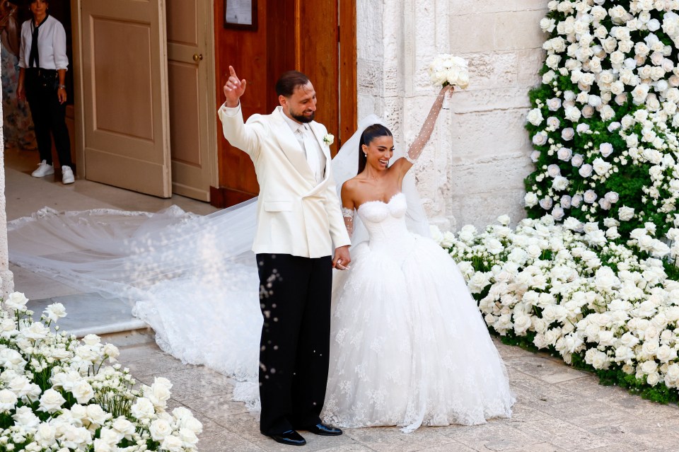Donnarumma Weds Wife In Star-Studded Ceremony In Italy