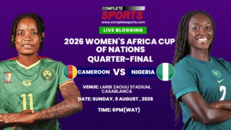 Cameroon Vs Nigeria Live Blogging – WAFCON 2026 Quarter-Final Match WAFCON 2026 Quarter-Final: Indomitable Lionesses of Cameroon vs Super Falcons of Nigeria