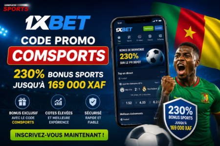 Code Promo 1xBet Cameroun 2026 : Guide d’Inscription et de Bonus VIP Code Promo 1xBet Cameroun 2026 - Guide d'Inscription et de Bonus VIP