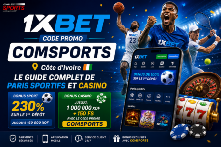 Code Promo 1xBet Côte d’Ivoire 2026 : Le Guide Complet du Casino et Paris Sportifs Code Promo 1xBet Côte d'Ivoire - Le Guide Complet du Casino et Paris Sportifs