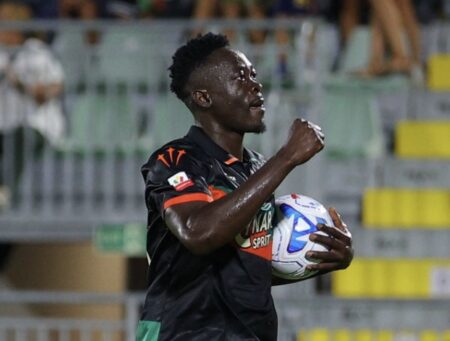 Coppa Italia: Adams To Face Okoye In Round Of 16 After Marking Venezia Debut With Brace, Assist In Modena Win