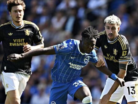 Premier League: Yohanna Makes Debut In Brighton’s Big Win Over Aston Villa