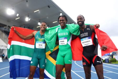 Glasgow 2026: Ogazi Wins Men’s 400m Gold, Onojuvwevwo Takes Women’s Bronze
