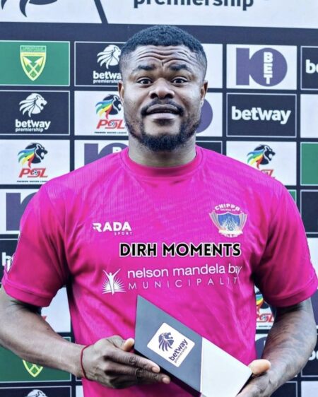 Nwabali Wins Man Of The Match Award On Chippa United Return