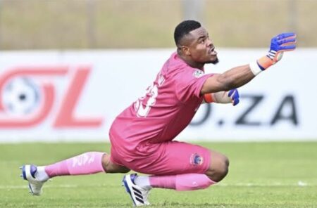 Nwabali Wins Man Of The Match Award On Chippa United Return
