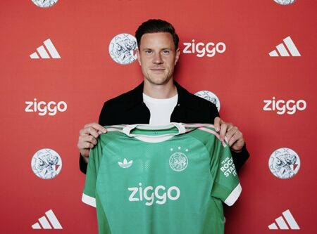 Ter Stegen Becomes Arokodare’s Teammate At Ajax After Loan Move From Barcelona
