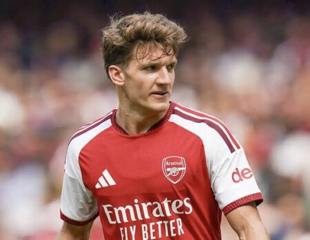 Tzolis Equals Beckham’s Community Shield Feat In Arsenal’s Win Against Man City