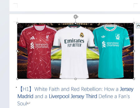 White Faith, Red Passion: How Kit Colors Shape Football Devotion Madrid jersey
