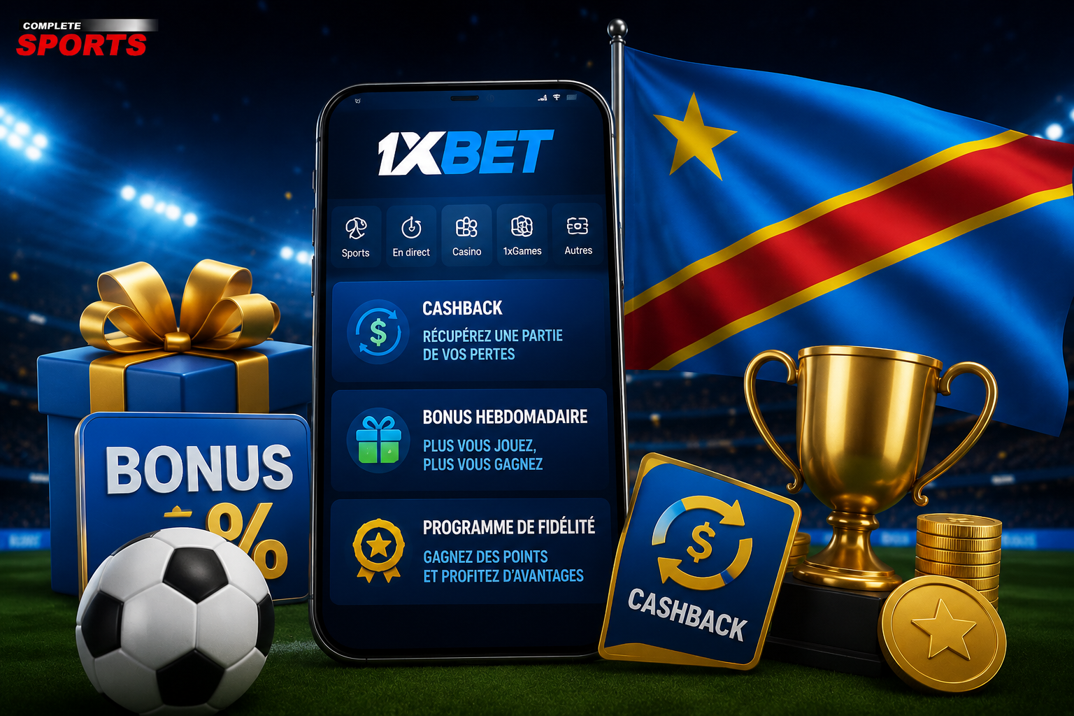 Promotions régulières et programmes pour les parieurs en RDC