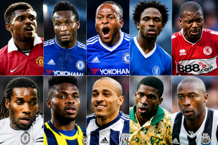 Top 10 des meilleurs footballeurs nigérians de l’histoire de la Premier League Top 10 des meilleurs Joueurs Nigerians Premier League Anglaise