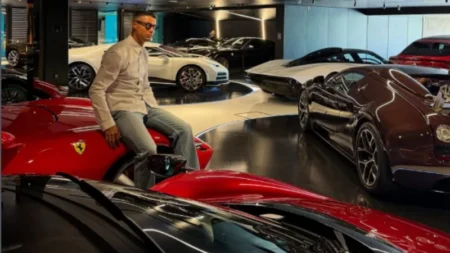 Ronaldo Shows Off Stunning Supercar Collection