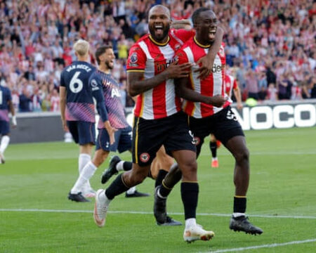 EPL: Brentford Cruise Past Big-Spending Spurs