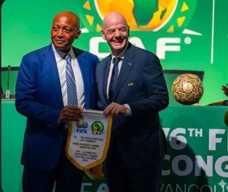 2027 Election: FIFA Members Should Decide Infantino’s Future –CAF President