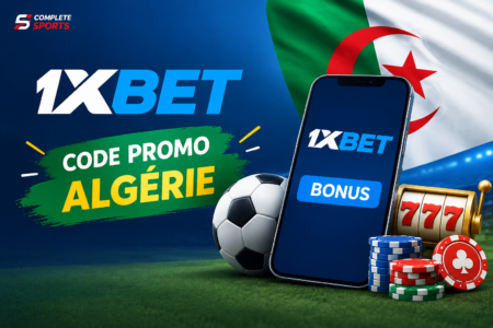 Code promo 1xBet Algérie 2026 : 230% de bonus jusqu’à 67 600 DZD avec COMSPORTS Code promo 1xBet Algérie 2026 - 230% de bonus jusqu'à 67 600 DZD avec COMSPORTS