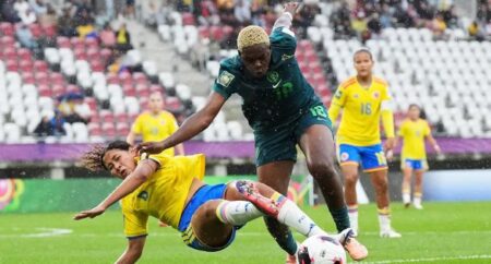 U-20 FIFA WWC: ‘I’m Very Happy About Scoring’ –Colombia’s Loboa Reacts To Late Goal Vs Falconets