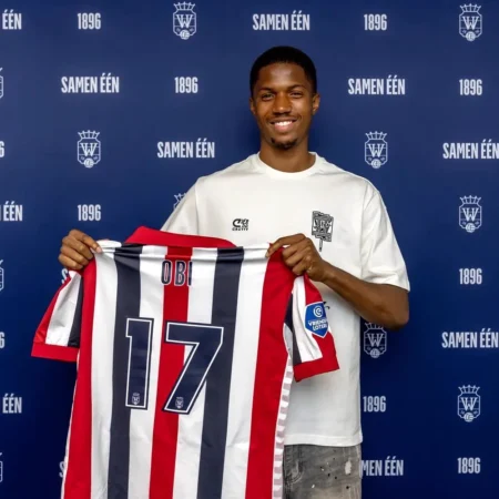 ‘This Is A Great Step In My Career’ –Chido Obi Reacts After Joining Willem II