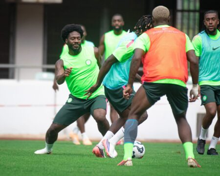 AFCON 2027Q: Super Eagles To Hold Closed-Door Training, Depart For Bissau Sunday