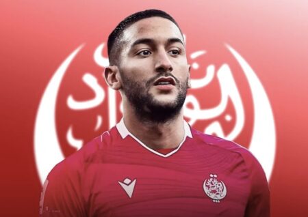 Ziyech Departs Wydad Casablanca After Contract Termination