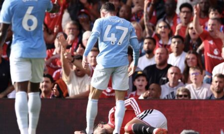 Man United Legend Slams Fernandes For Role In Foden’s Controversial Sending Off