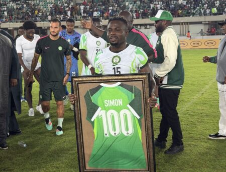 2027 AFCONQ: I Never Thought I’d Play 100 Games For Super Eagles — Simon