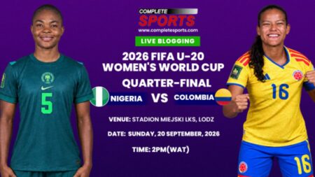 Nigeria Vs Colombia Live Blogging: 2026 U-20 WWC Quarter-final nigeria-vs-colombia-2026-fifa-u-20-womens-world-cup-live-blogging-the-falconets-las-cafeteras-the- coffee-growers-stadion-miejski-lks-lodz-live-commentary-poland-2026