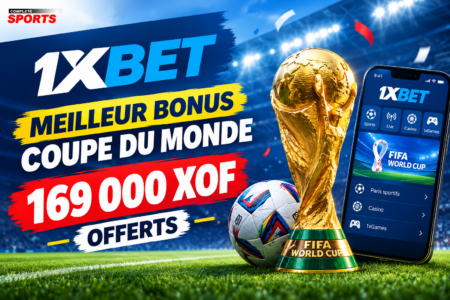 Le Meilleur Bonus 1xBet Coupe du monde : 169 000 XOF Offerts Le Meilleur Bonus 1xBet Coupe du monde - 169 000 XOF Offerts
