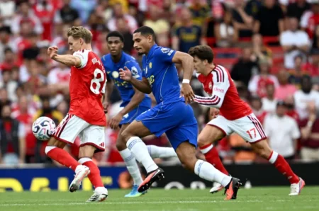EPL: Arsenal Edge Chelsea, Maintain 100% Winning Record
