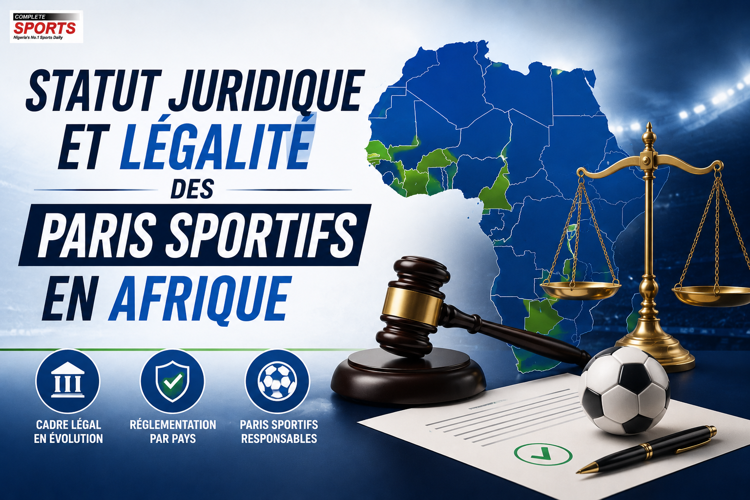 Statut juridique et légalité des paris sportifs en Afrique