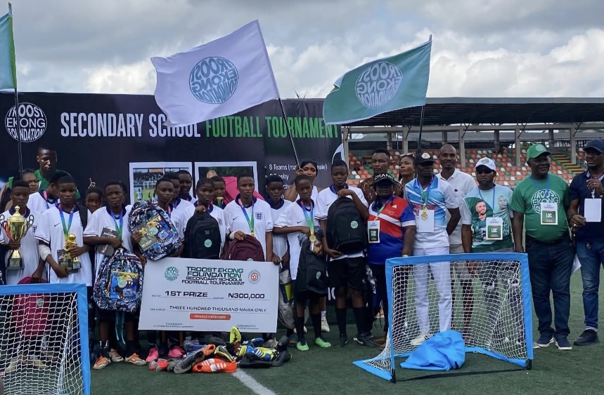 Troost-Ekong Foundation Secondary School Football Tournament in Akwa Ibom State